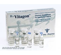 Vitagon for sale | HCG 5000 IU x 3 ampoule | Alpha Pharma Healthcare